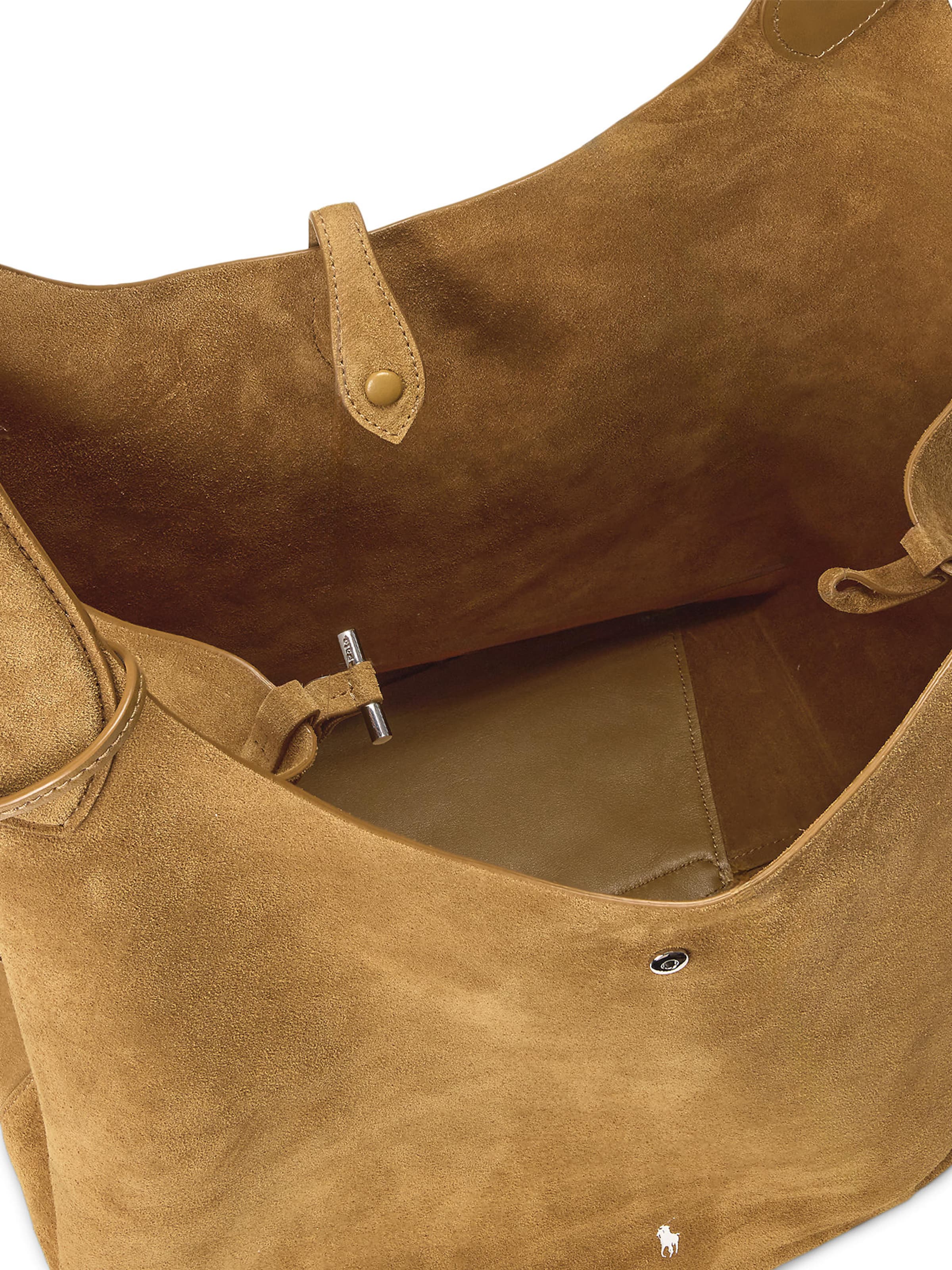 Polo Ralph Lauren Õlakott, värv pruun