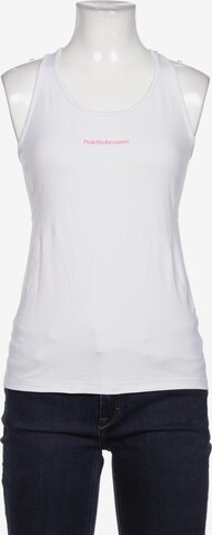 PEAK PERFORMANCE Top & Shirt in M in White: front