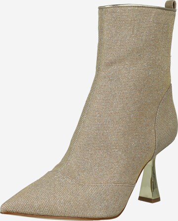 MICHAEL Michael Kors Ankle Boots 'CLARA' in Beige: front