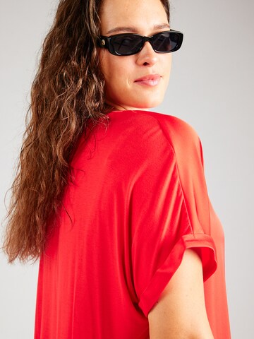 Camicia da donna 'CARBrynja' di ONLY Carmakoma in rosso