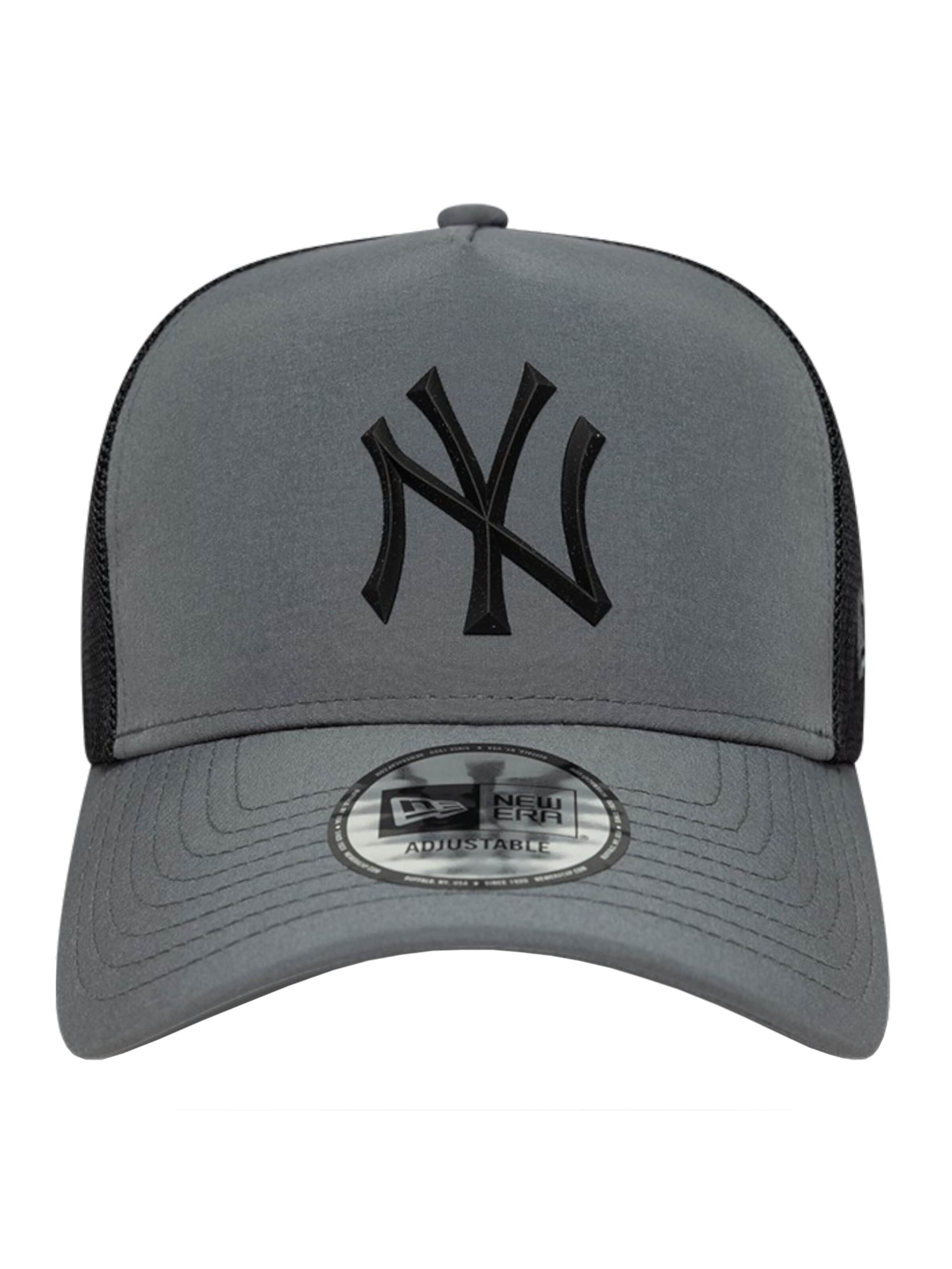 NEW ERA Pet 'New Era 9TWENTY Trucker MLB Cotton Canvas New York Yankees Cap' in Grijs