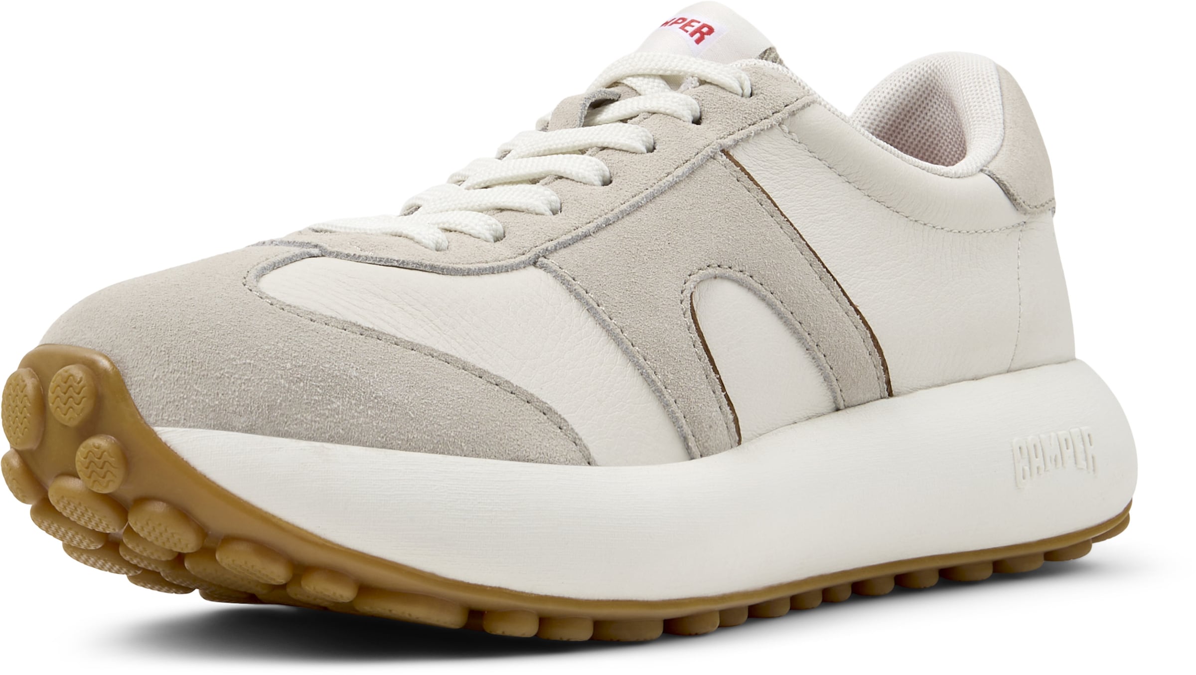 Baskets basses 'Pelotas Athens' CAMPER en blanc : devant