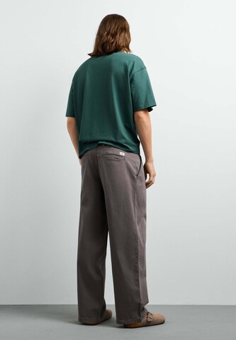 Pepe Jeans - Loosefit Pantalón plisado en gris