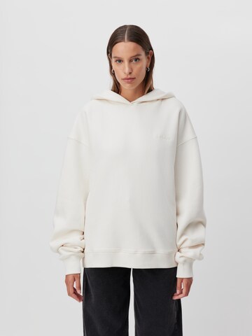 LeGer by Lena Gercke Sweatshirt 'Rieke' i hvid: forside