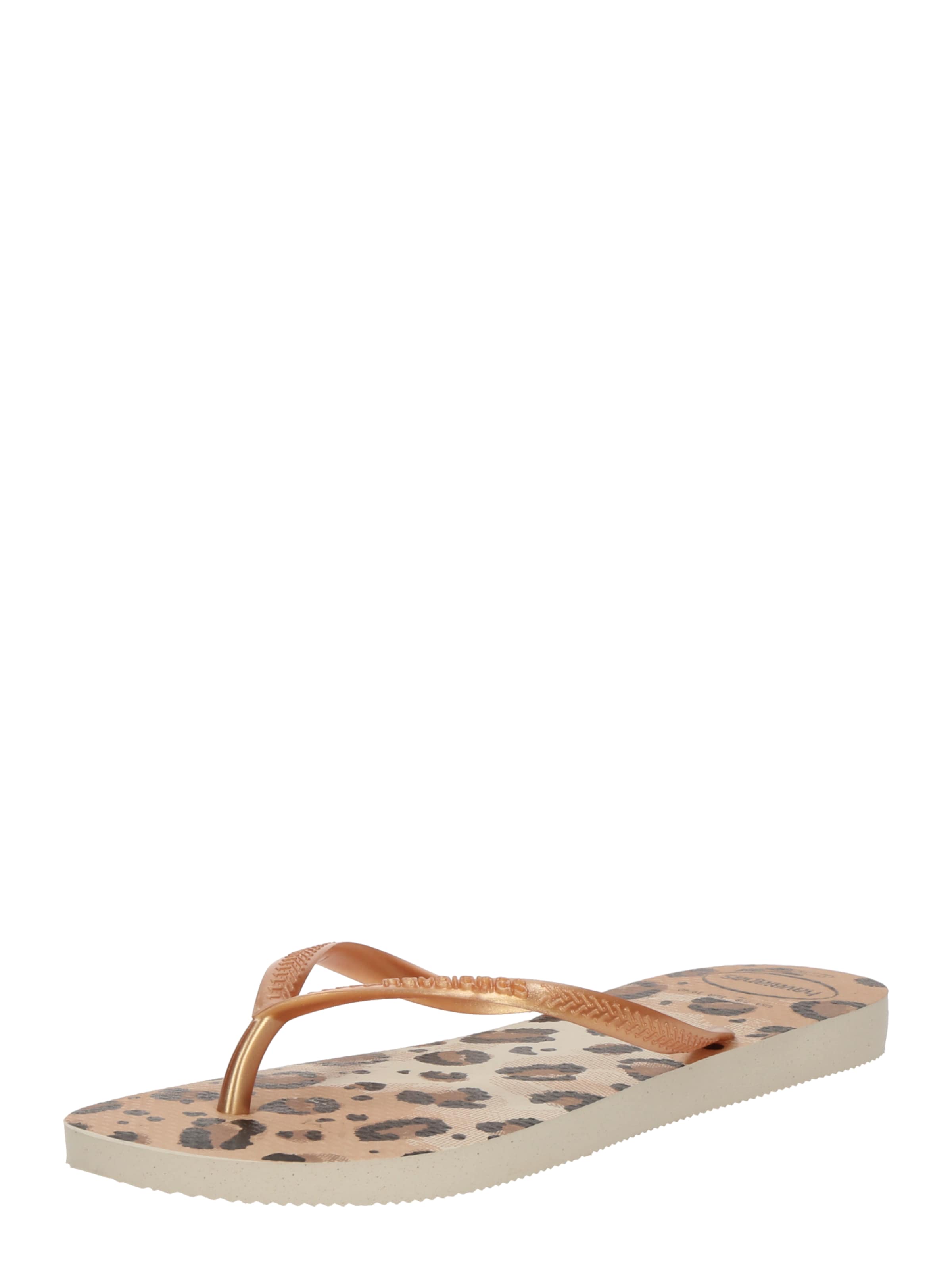 HAVAIANAS T-bar sandals in Beige: front