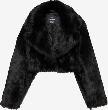 Pull&BearPrijelazna jakna - crna boja: prednji dio