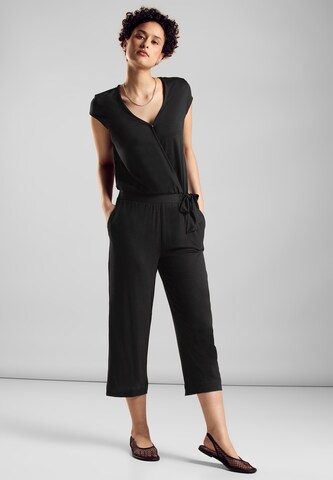 STREET ONE Jumpsuit in Schwarz: Vorderseite