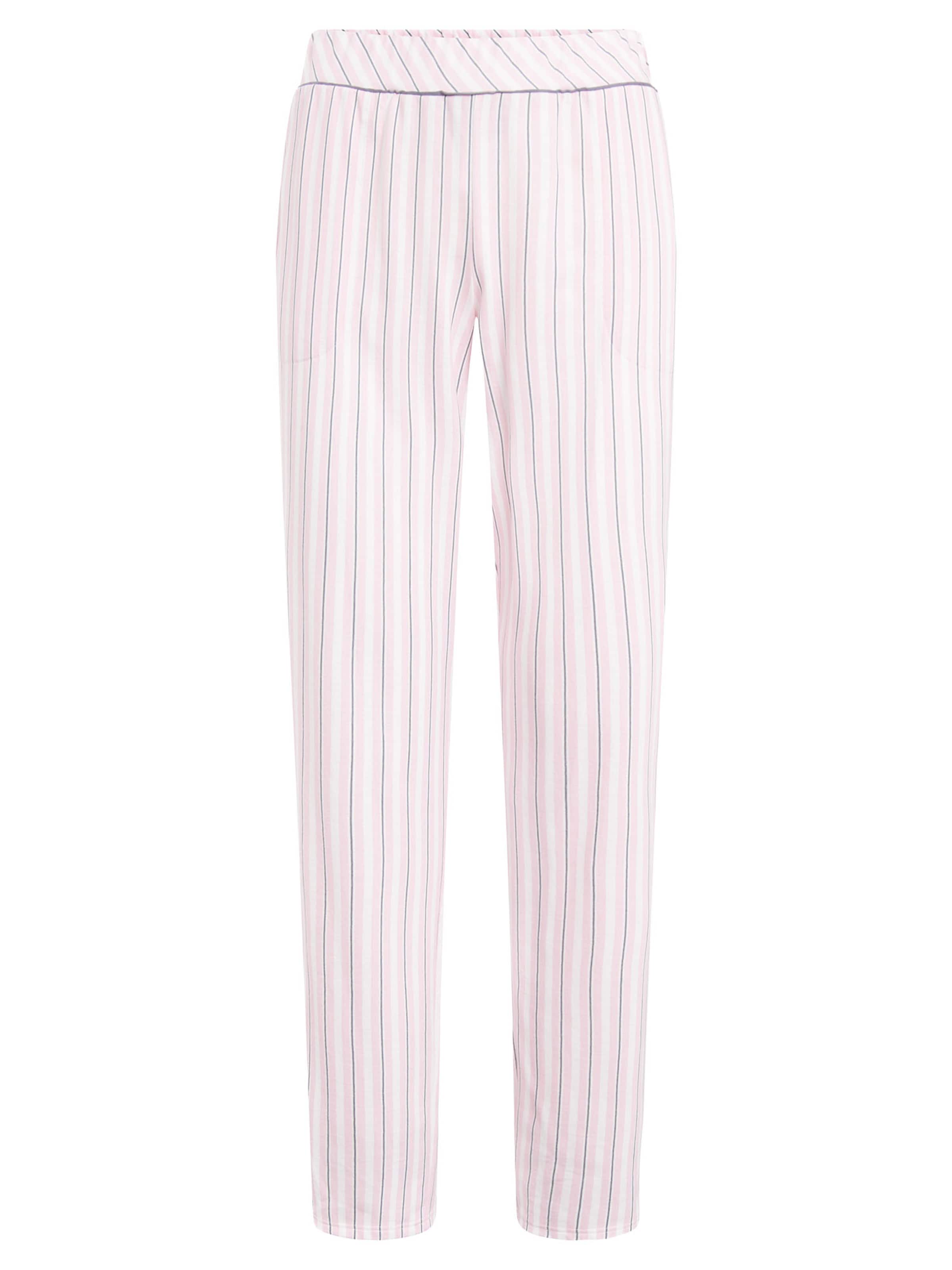 Rösch Pajama Pants ' Basic ' in Pink: front