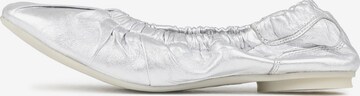 BRONX Ballet Flats 'Alor-A' in Silver: front