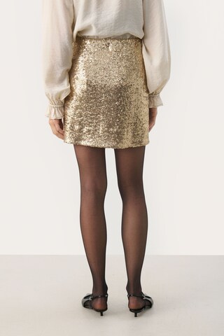 Part Two Nederdel 'Maliva' i guld