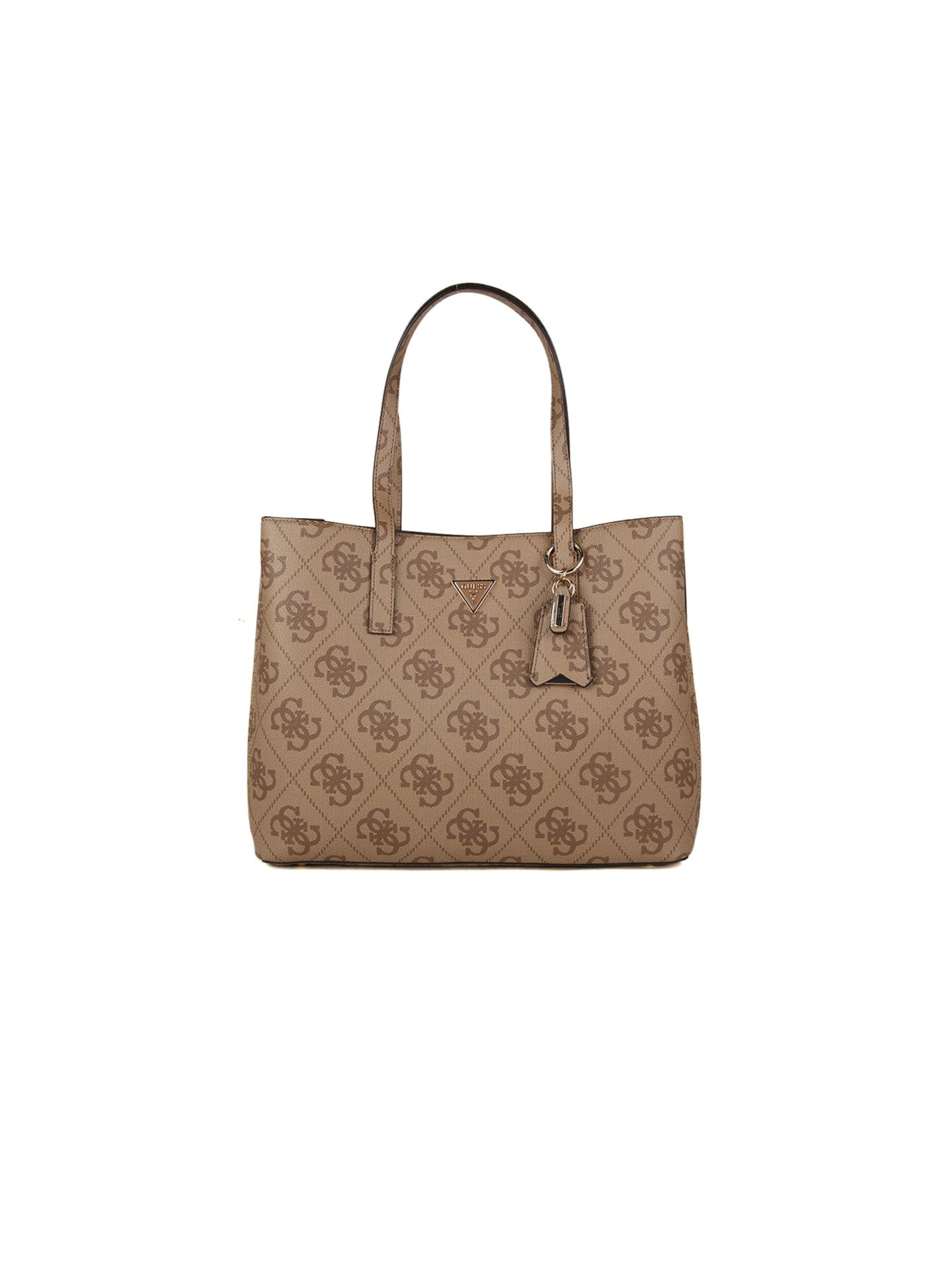 GUESS Shoulder bag 'Meridian' in Brown: front