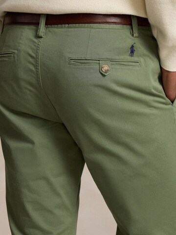 Coupe slim Pantalon chino 'BEDFORD' Polo Ralph Lauren en vert