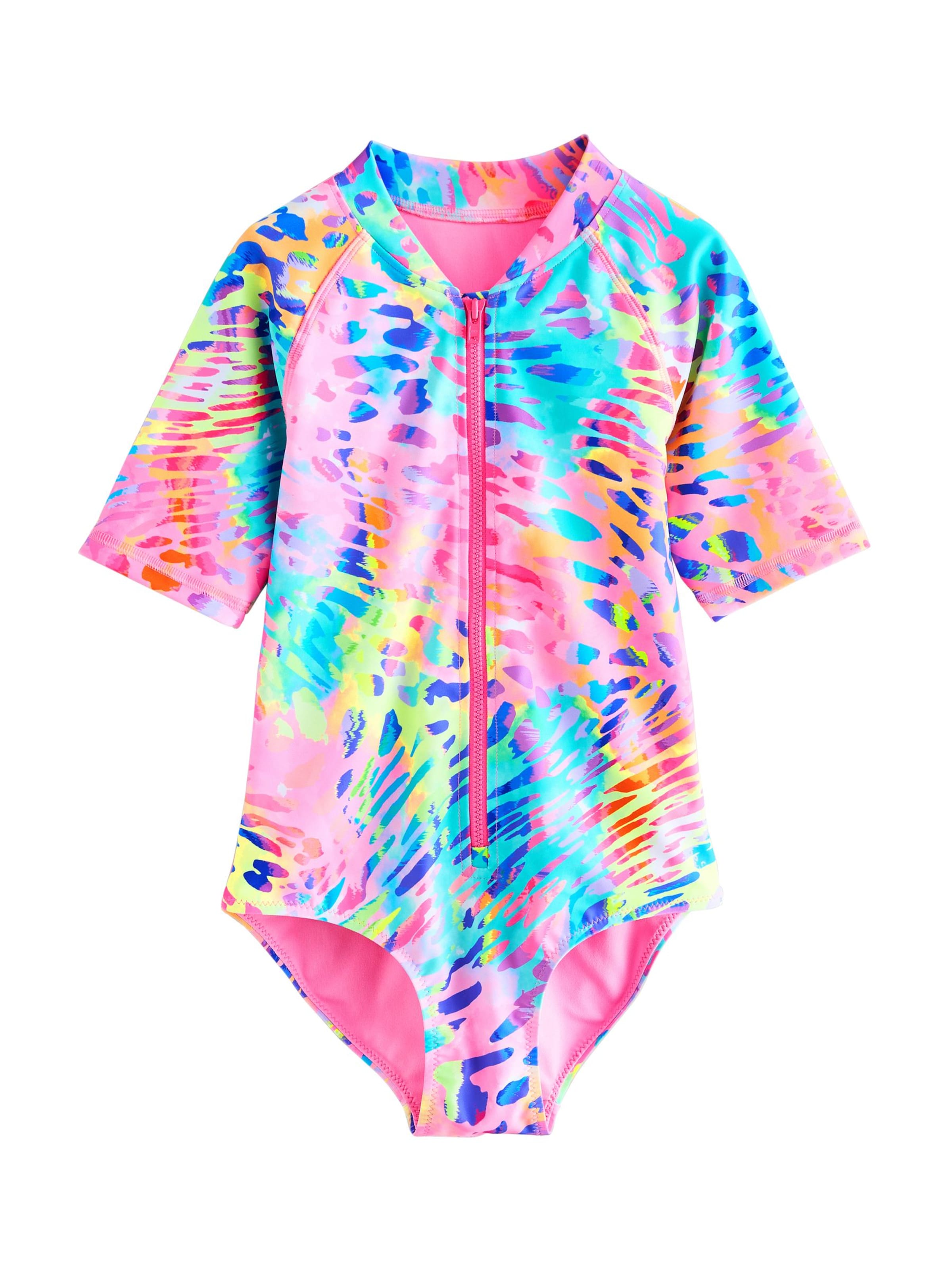 Next Swimsuit in Pink: front