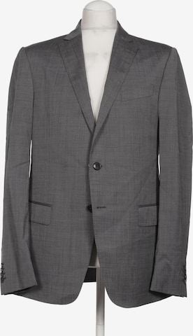 PAL ZILERI Suit Jacket in M-L in Grey: front