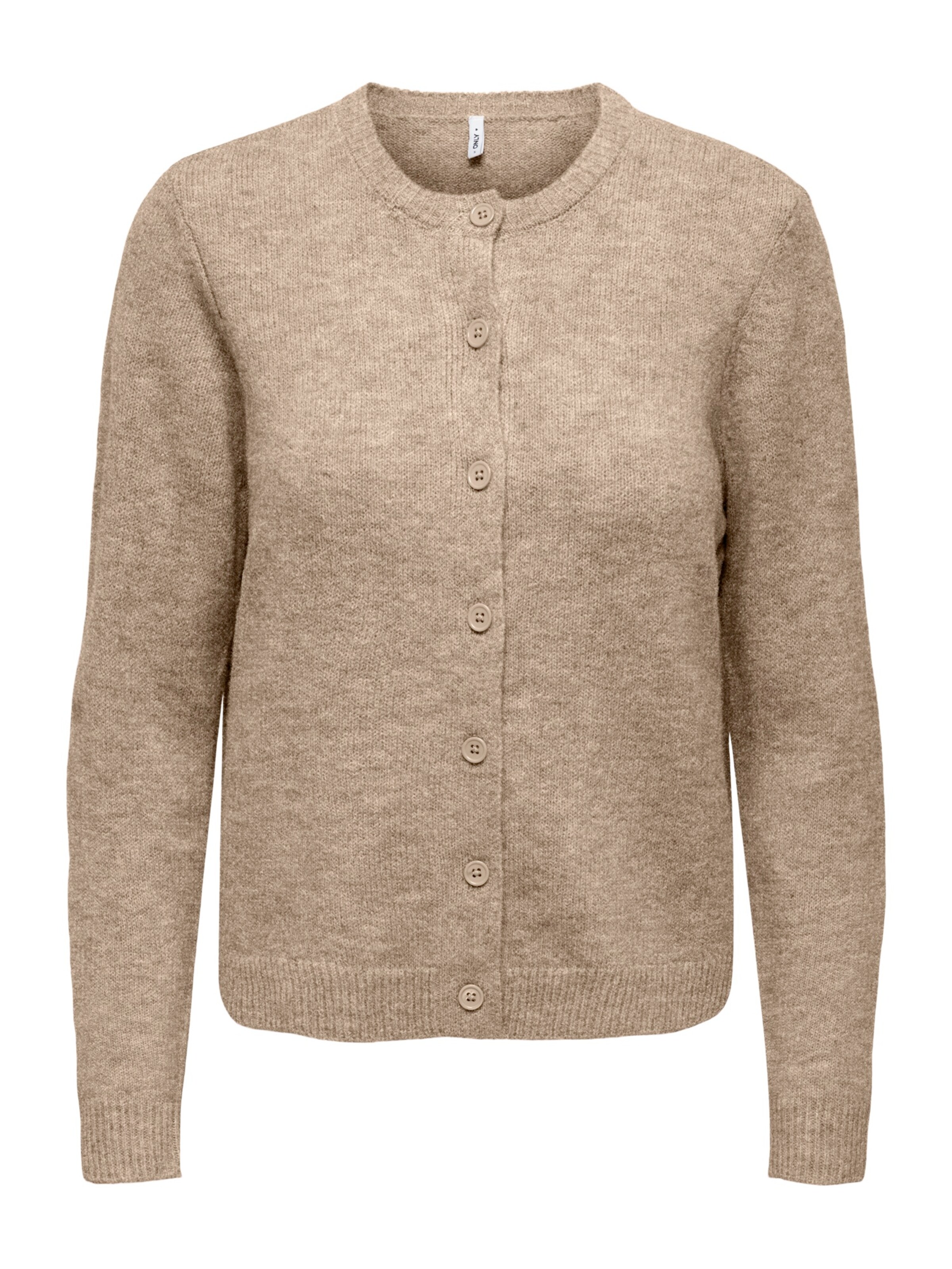 ONLY Cardigan 'ONLOLIVIA' en XS en beige foncé, Vue avec produit