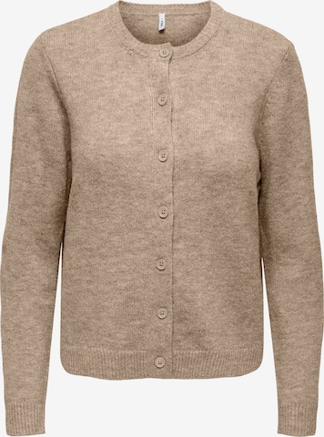 Cardigan 'ONLOLIVIA' ONLY en beige : devant