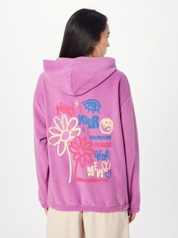 Sweat-shirt BDG Urban Outfitters en violet