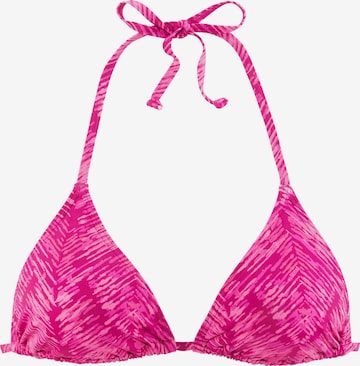 Hauts de bikini JETTE en rose : devant