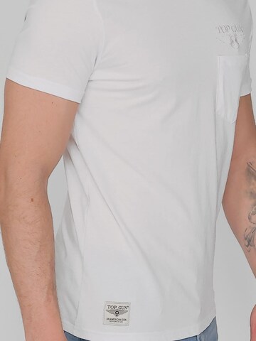 TOP GUN Shirt in White