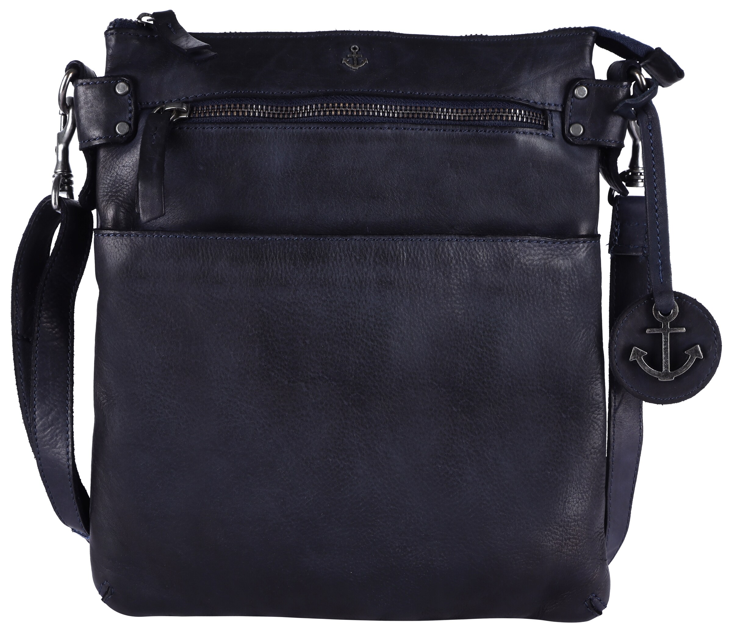 Harbour 2nd Tasche in Blau: Vorderseite