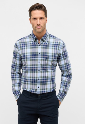 ETERNA Regular fit Business shirt in Blue: front