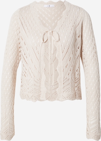 Hailys Strickjacke 'Fi44ora' in Beige: Vorderseite