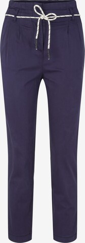 Slimfit Pantaloni chino di TOM TAILOR in blu: frontale