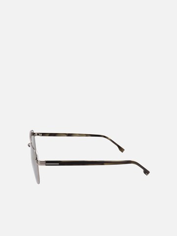 HUGO BOSS Sonnenbrille 'Hugo Boss BOSS 1723/S Gold black 2 56/20/150 MAN Sunglasses'‌‌‌‌‌‌‌‌‌ in Grau