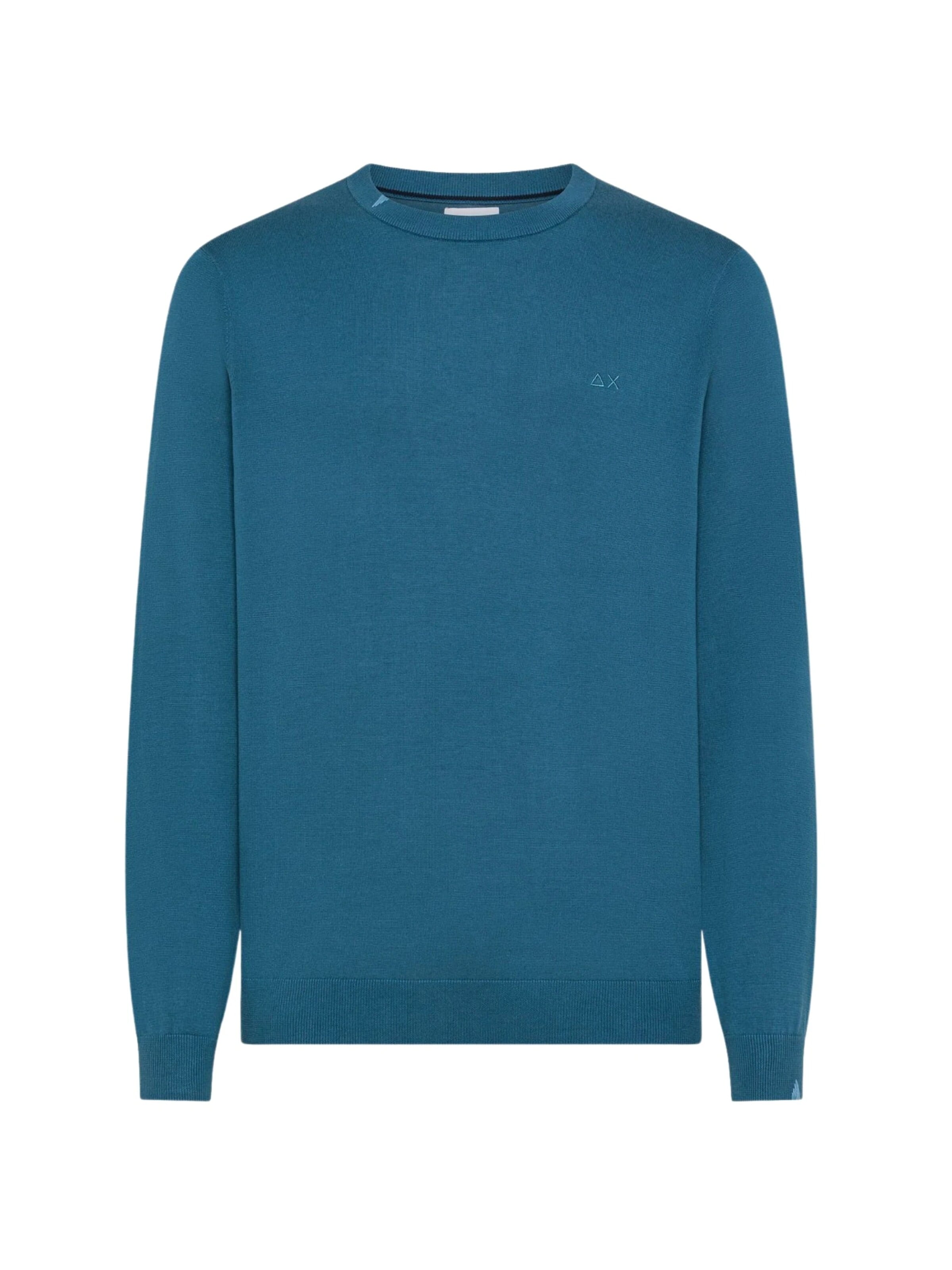 SUN68 Pullover 'K36101' i grøn: forside