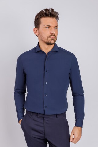 Slim fit Camicia business 'Pai' di JOOP! in blu: frontale