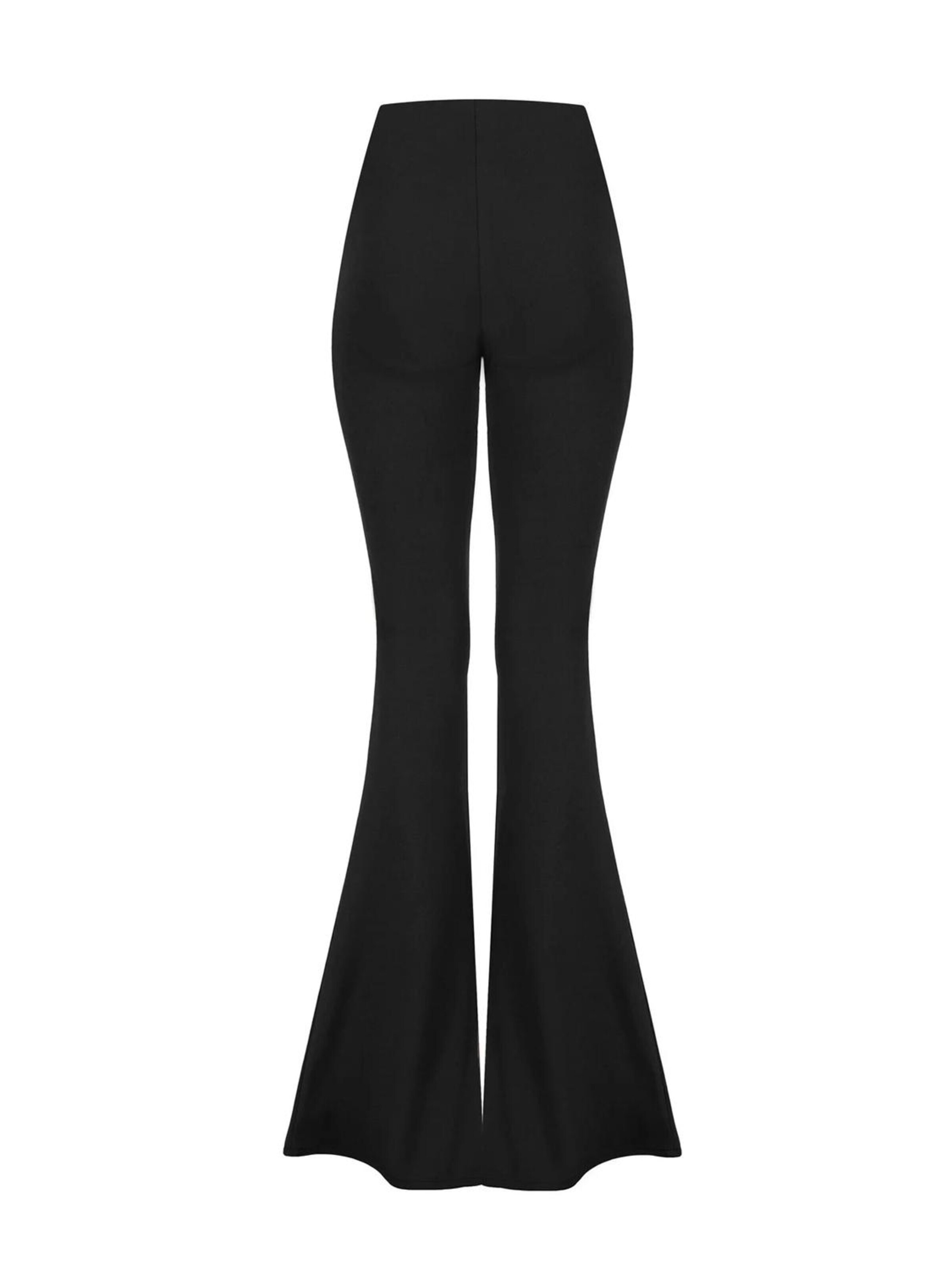 OPRA Flared Broek 'OPRA Spodnie Riyah Black' in Zwart