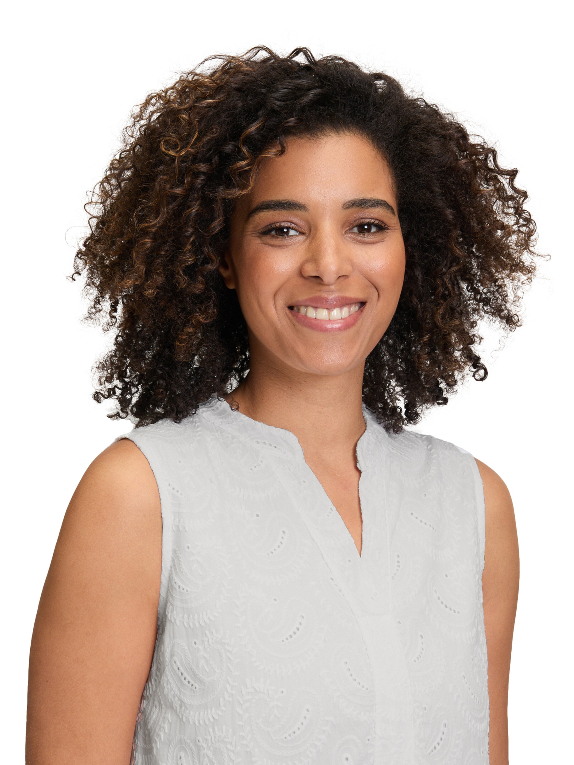 Cartoon Dress in White