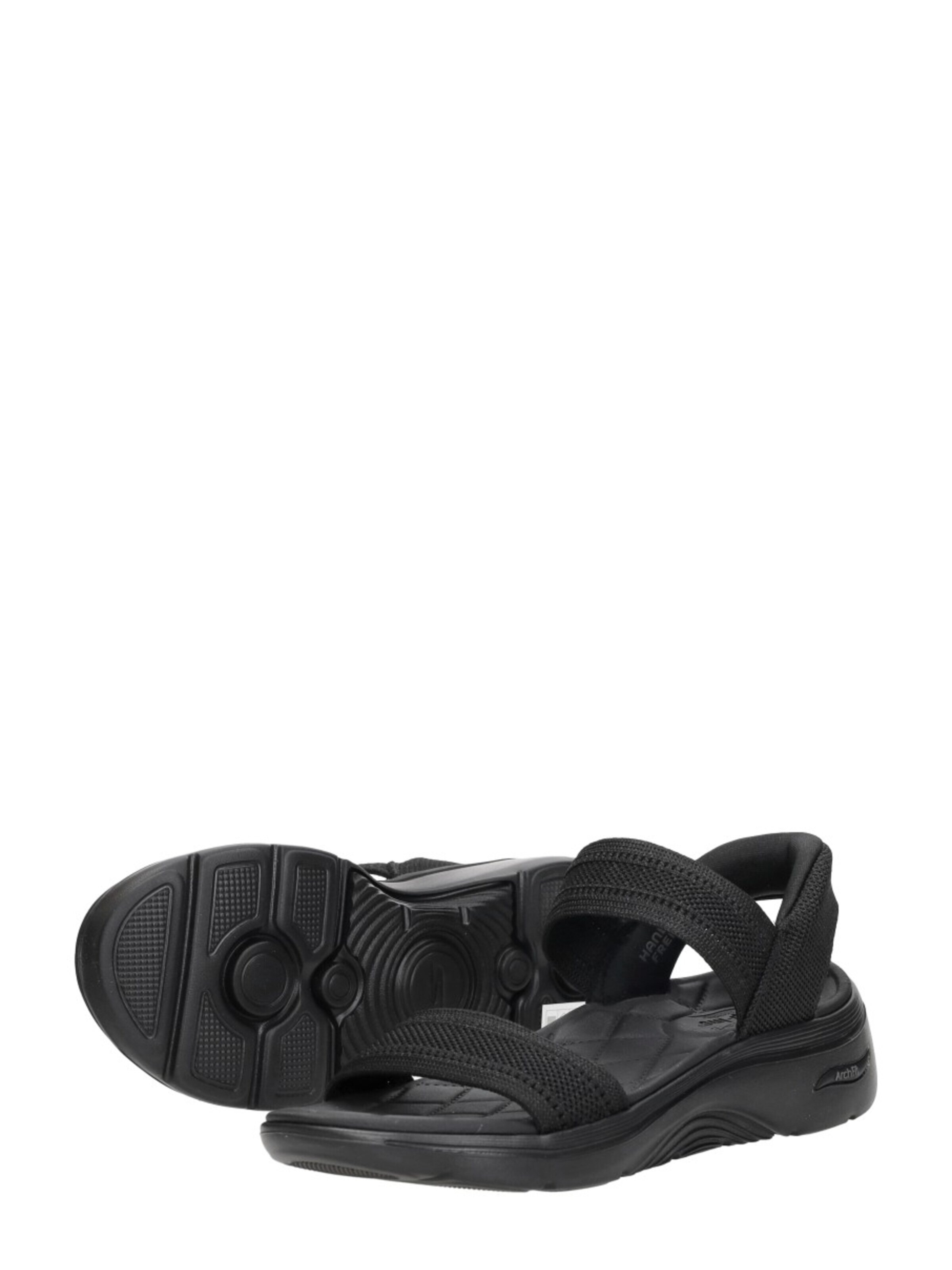 SKECHERS Sandaal 'Slip-Ins: Go walk Arch Fit 2.0' in Zwart