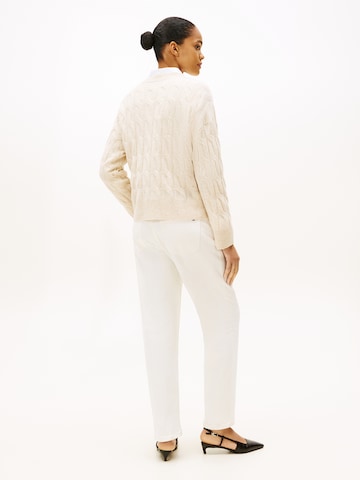 TOMMY HILFIGER Cardigan i beige