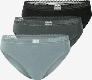 SCHIESSER Slip in Grün: Vorderseite