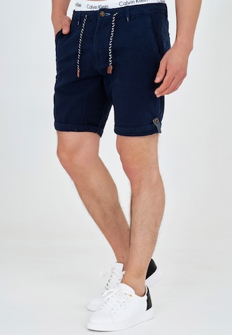 INDICODE JEANS Regular Shorts 'Beauvals' in Blau