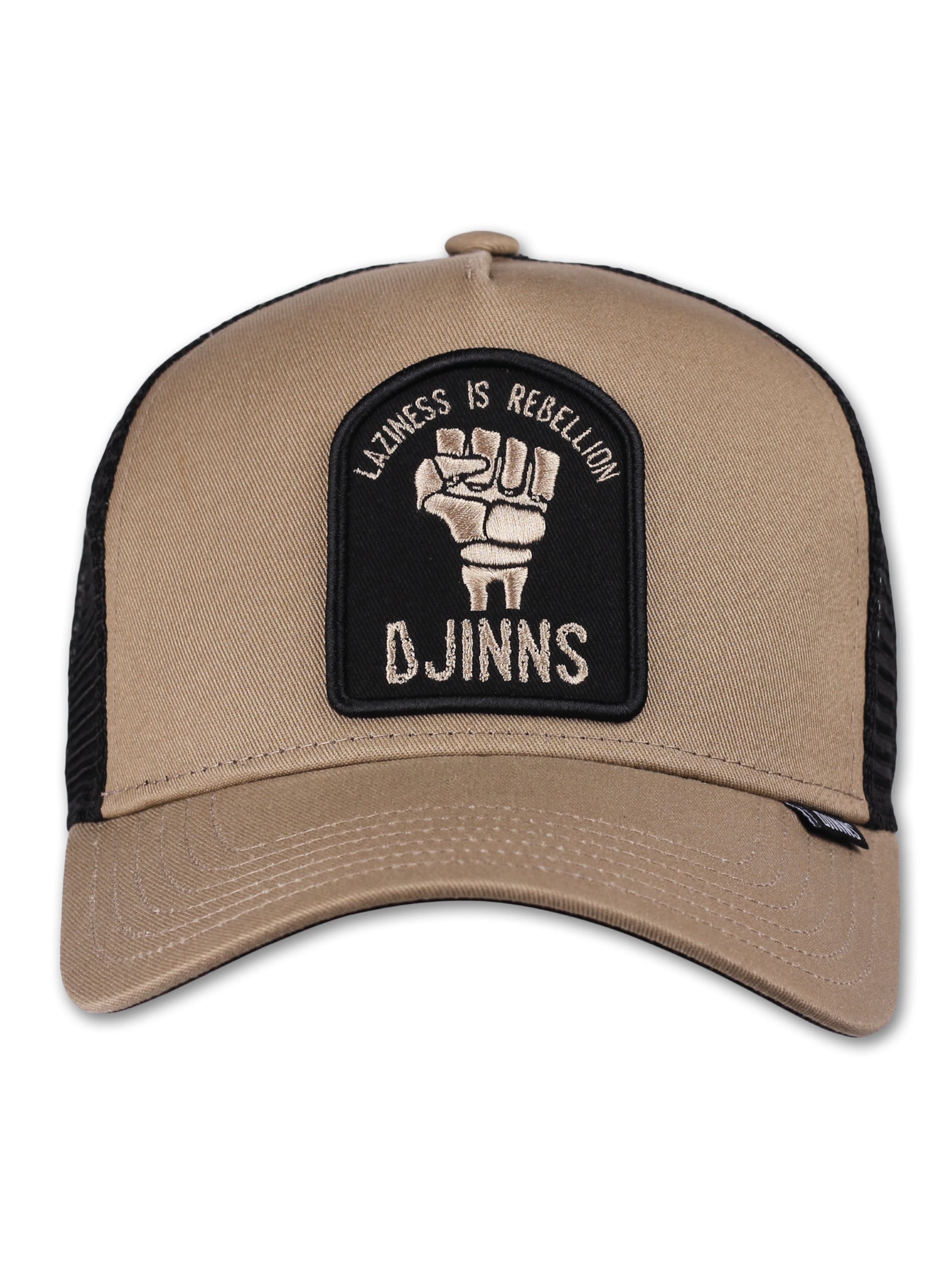 DJINNS - Boné em bege: frente