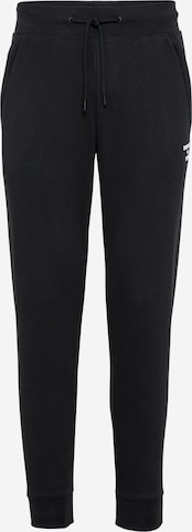 Superdry Tapered Sportbroek in Zwart: voorkant