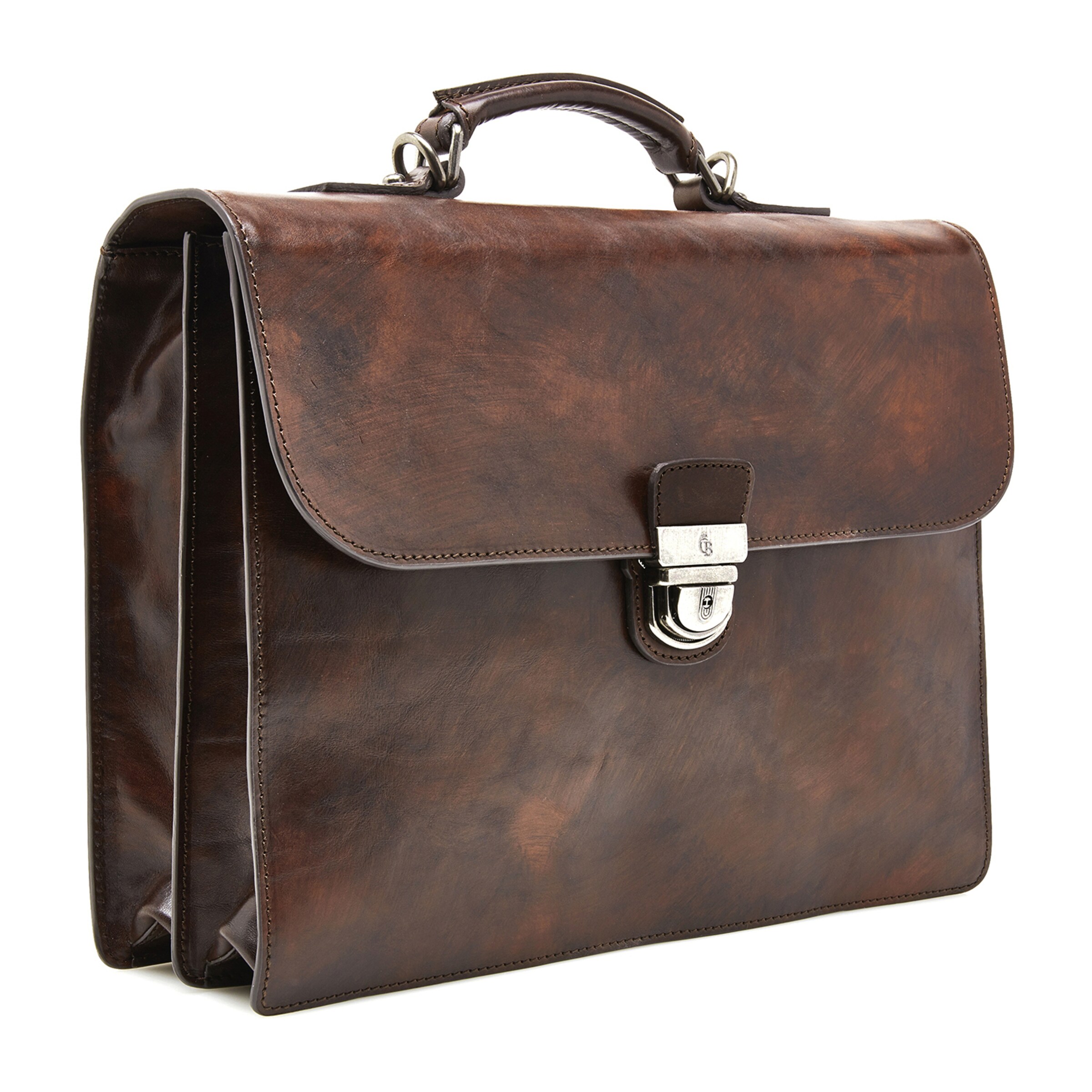 Borsa portadocumenti 'Rien ' di Castelijn & Beerens in marrone