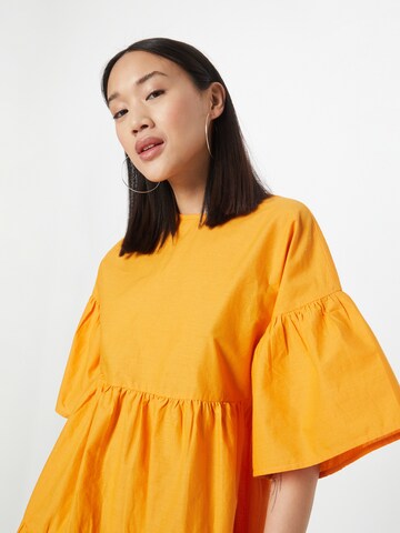 Nasty Gal - Vestido em laranja