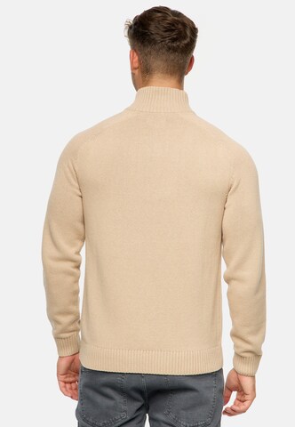 INDICODE JEANS Pullover ' INIsalu ' in Beige