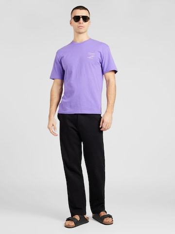 JACK & JONES Shirt 'CHAIN' in Purple