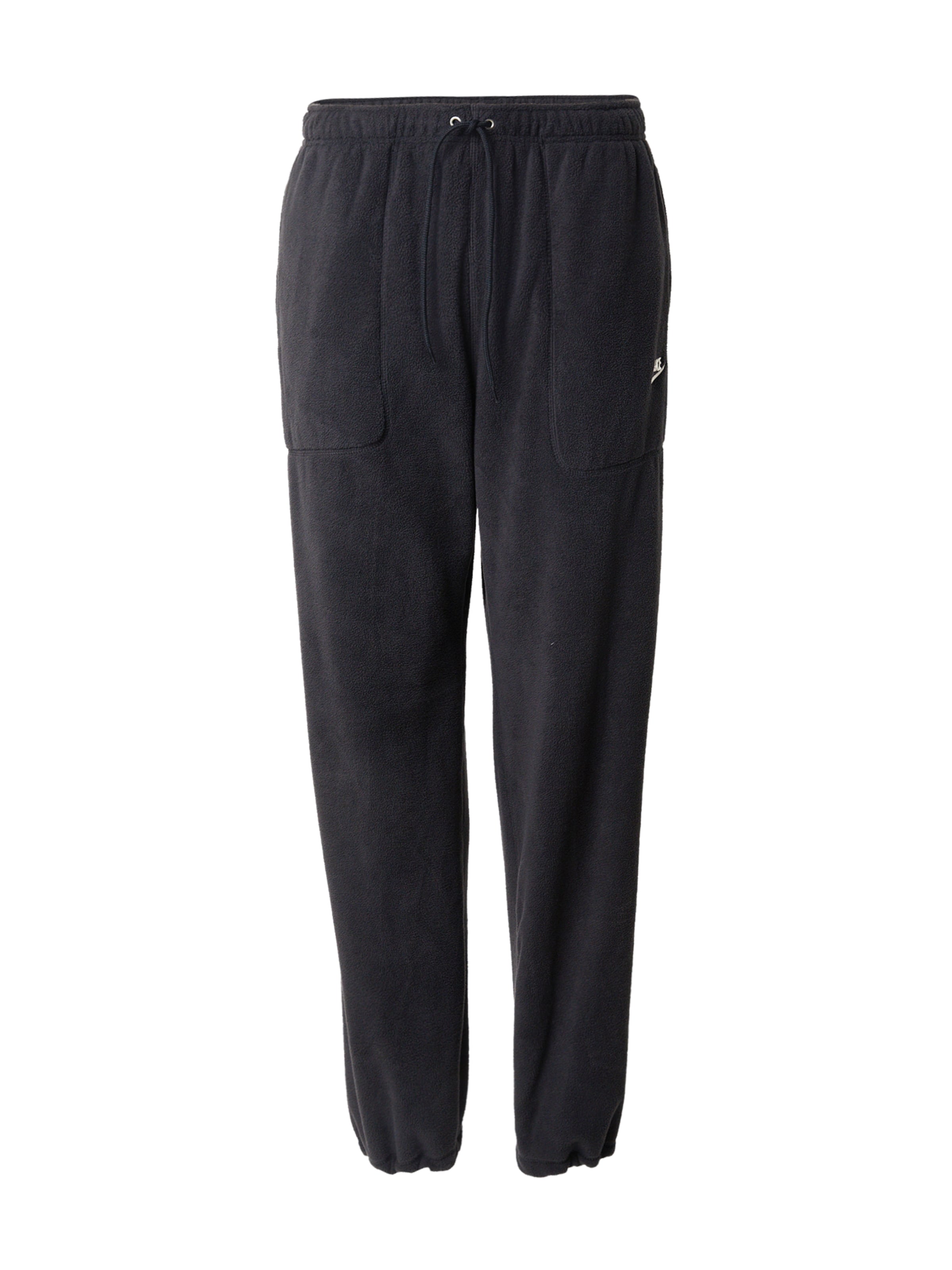 Nike Sportswear Loose fit Trousers &#x27;CLUB&#x27; in Black: front