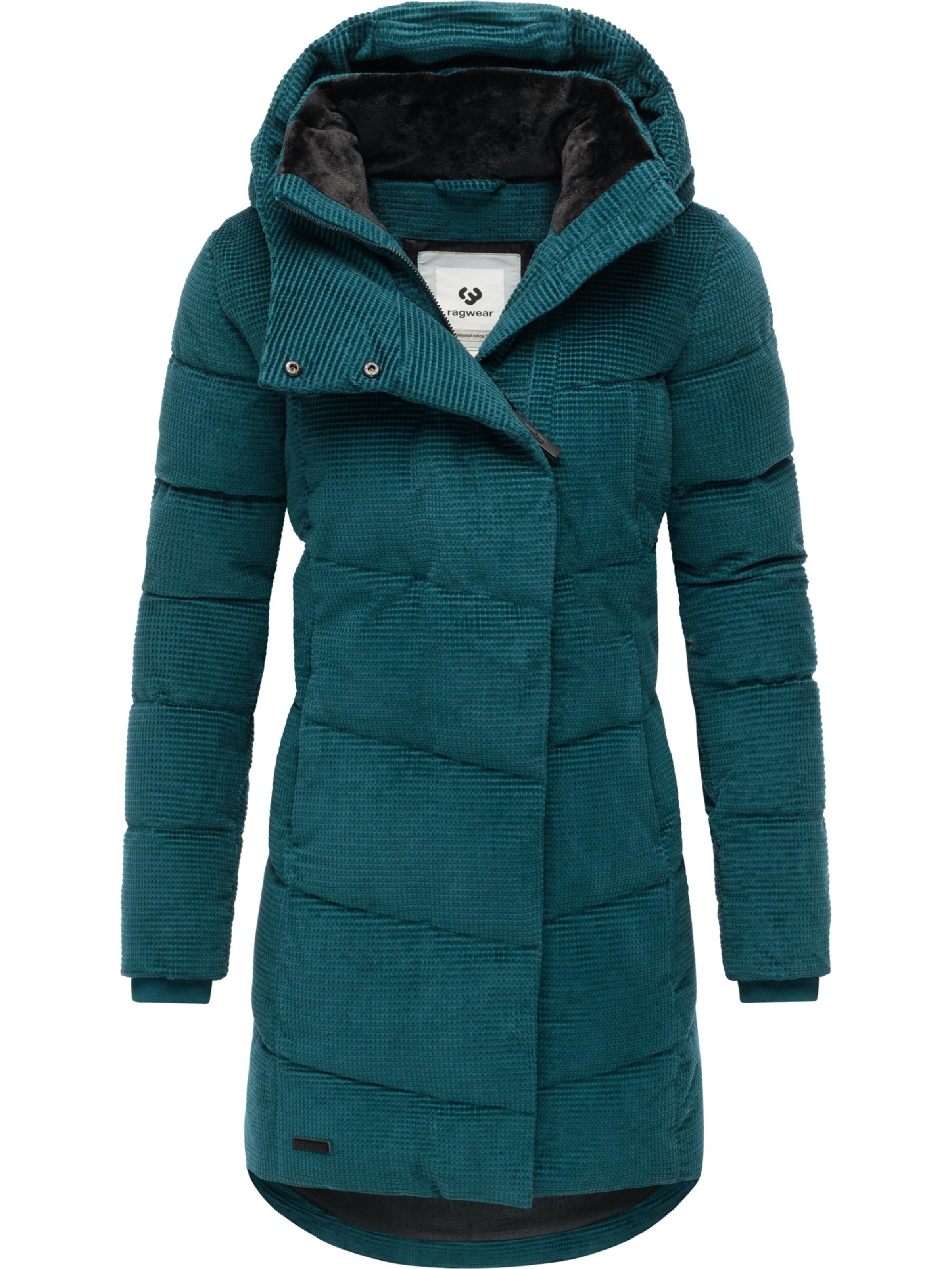 Ragwear Talvemantel 'Pavla Youmodo', värv roheline