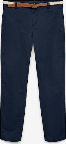 VERO MODA Ozke Chino hlače 'VMFIEBY' | modra barva: sprednja stran