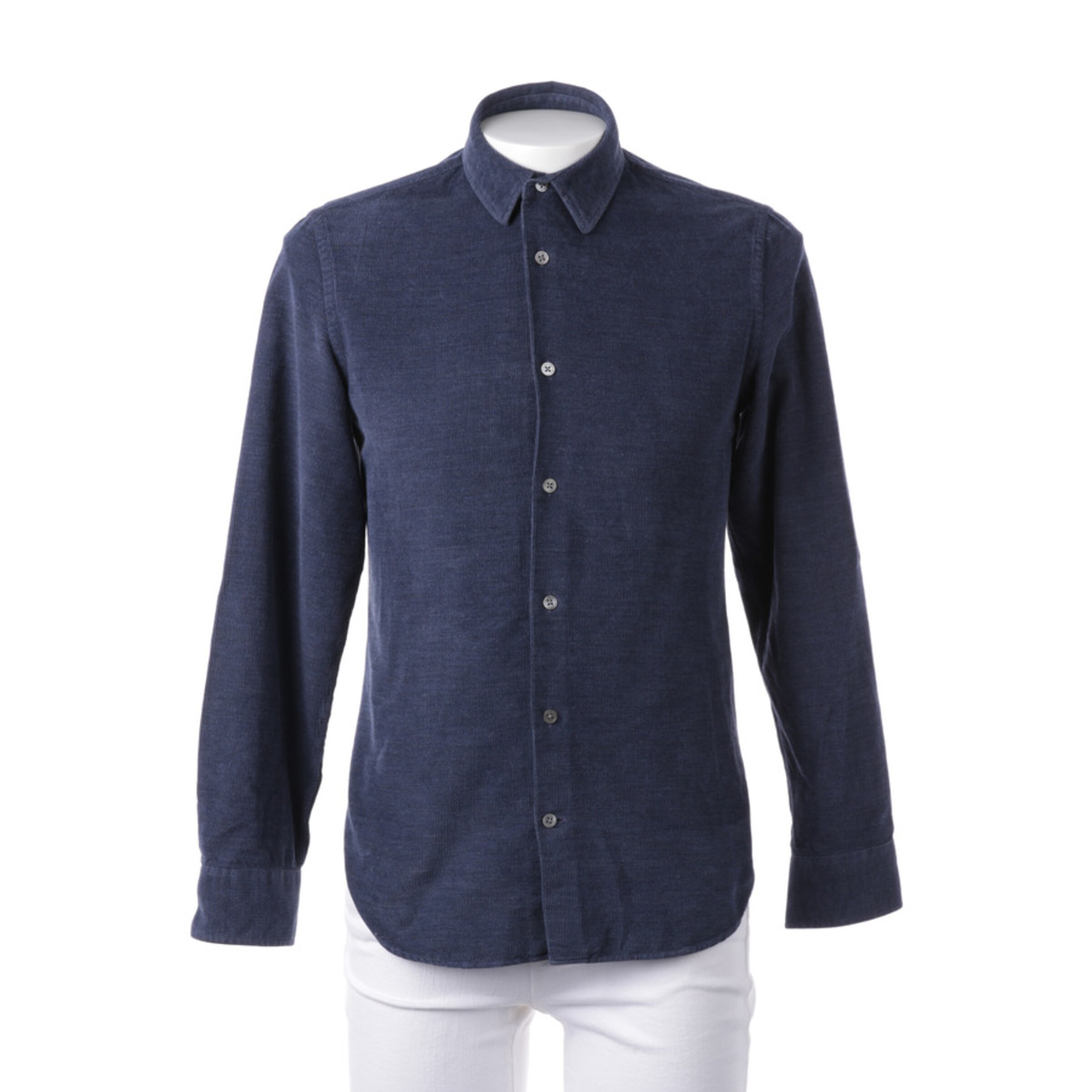 Acne Freizeithemd / Shirt / Polohemd langarm in S in navy, Produktansicht