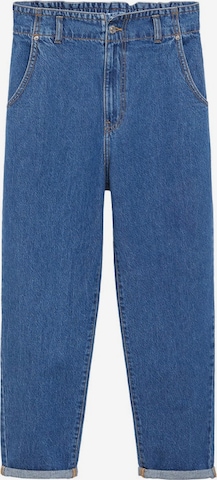 MANGO Tapered Jeans in Blue: front