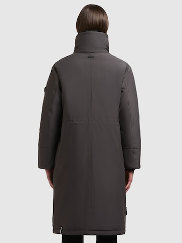 khujo Wintermantel 'Collie' in Grau