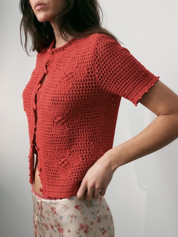 Cardigan Bhoem en rose
