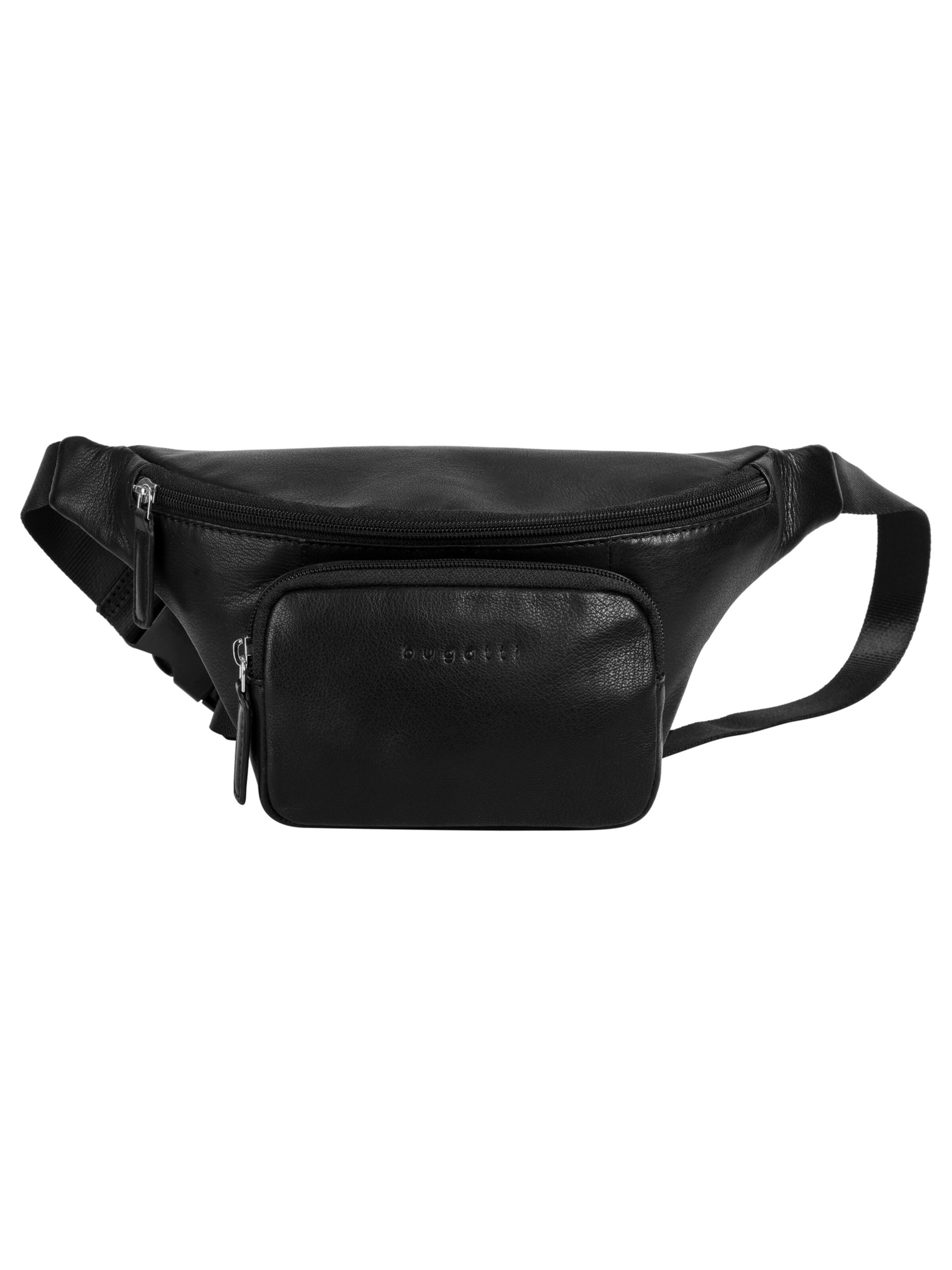 bugatti Fanny Pack 'CLIFF' in Black: front